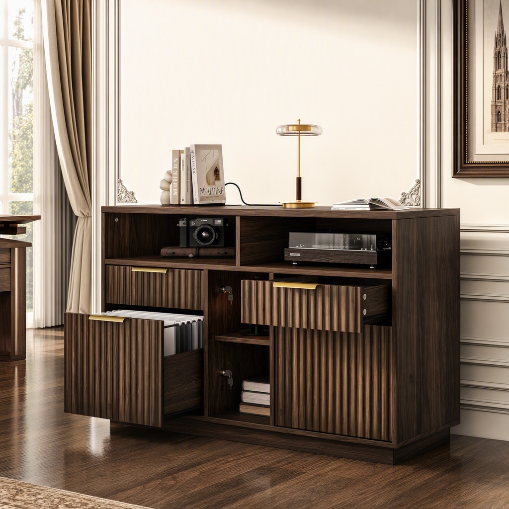 Commercial Printer - Archiefkast met 4 laden, zijdelingse archiefkast