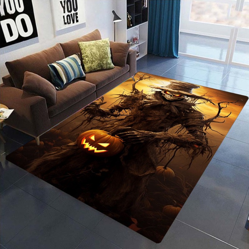 Commercial Printing Supplies - Halloween Tapijt Mat Tapijt Horror Vogelverschrikker