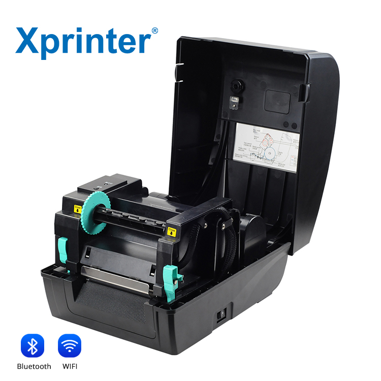 Commercial Ribbon Printing Machine - XP-H400B/T458B interface USB + Serieel +