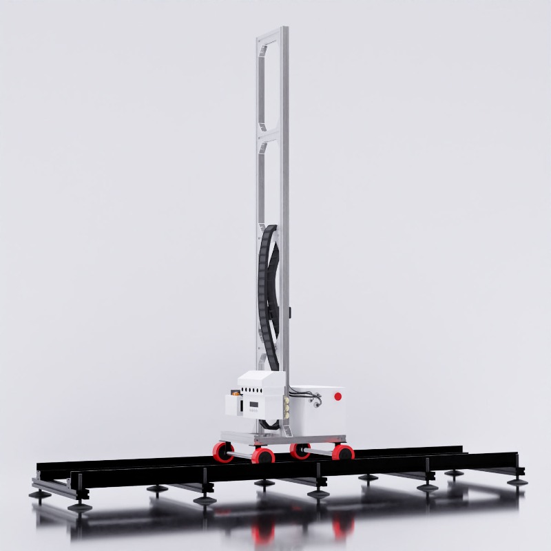 Commercial Wall Printing Machine - UV-wandprintermachine met precisie-railgeleiding en laseruitlijning voor
