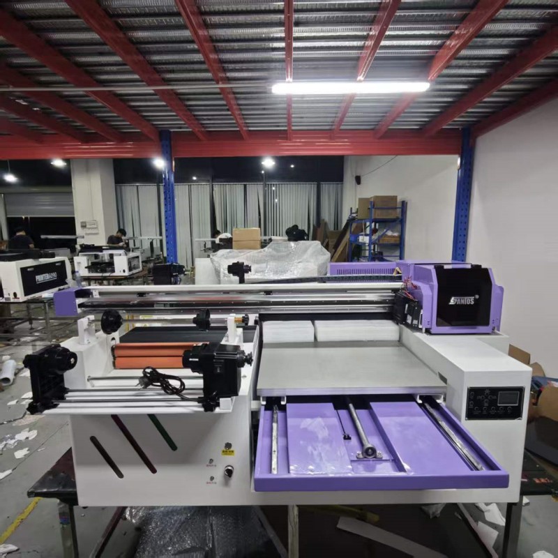 Commercial Dtf Printing Machine - 6090UV Flatbed en UV DTF All-in-One