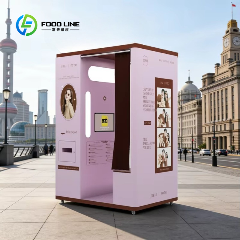 Commercial Printing Supplies - Aangepaste selfie-booth, automatische instant-fotoprintkiosk, fabriekslevering voor