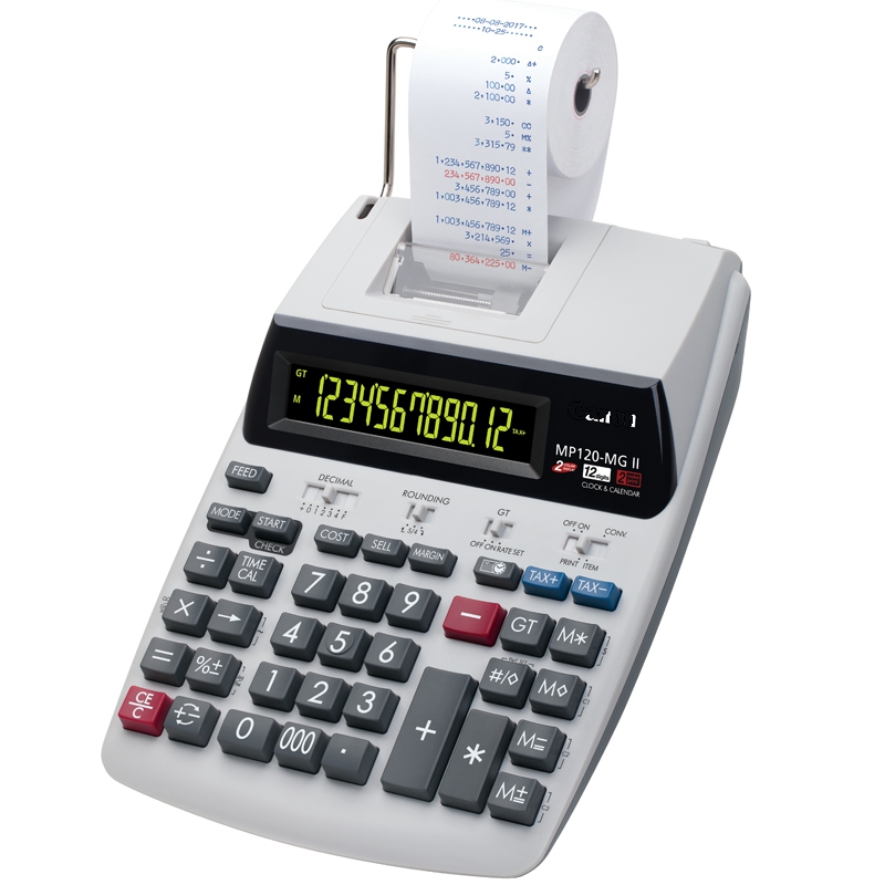 Commercial Printing Supplies - Afdrukbare rekenmachine Financiële en financiële afdrukken