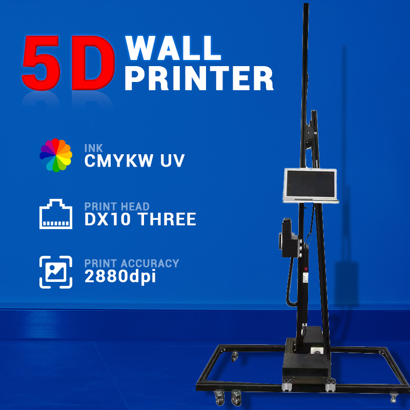 Commercial Wall Printing Machine - BK-UP600S 3D UV Commerciële Reclame Drukmachine