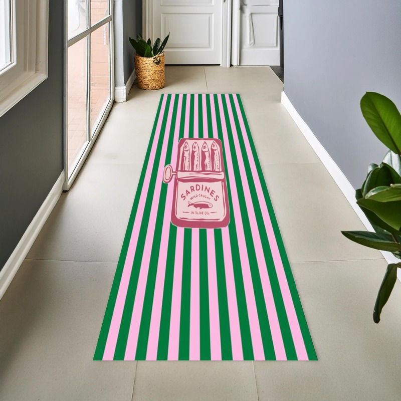 Vintage blauw gestreepte sardi - Commercial Printing And Graphics recensie en prijs
