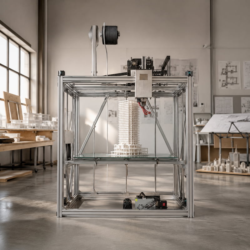 Betrouwbare grote-formaat 3D-p - Commercial Printer recensie en prijs