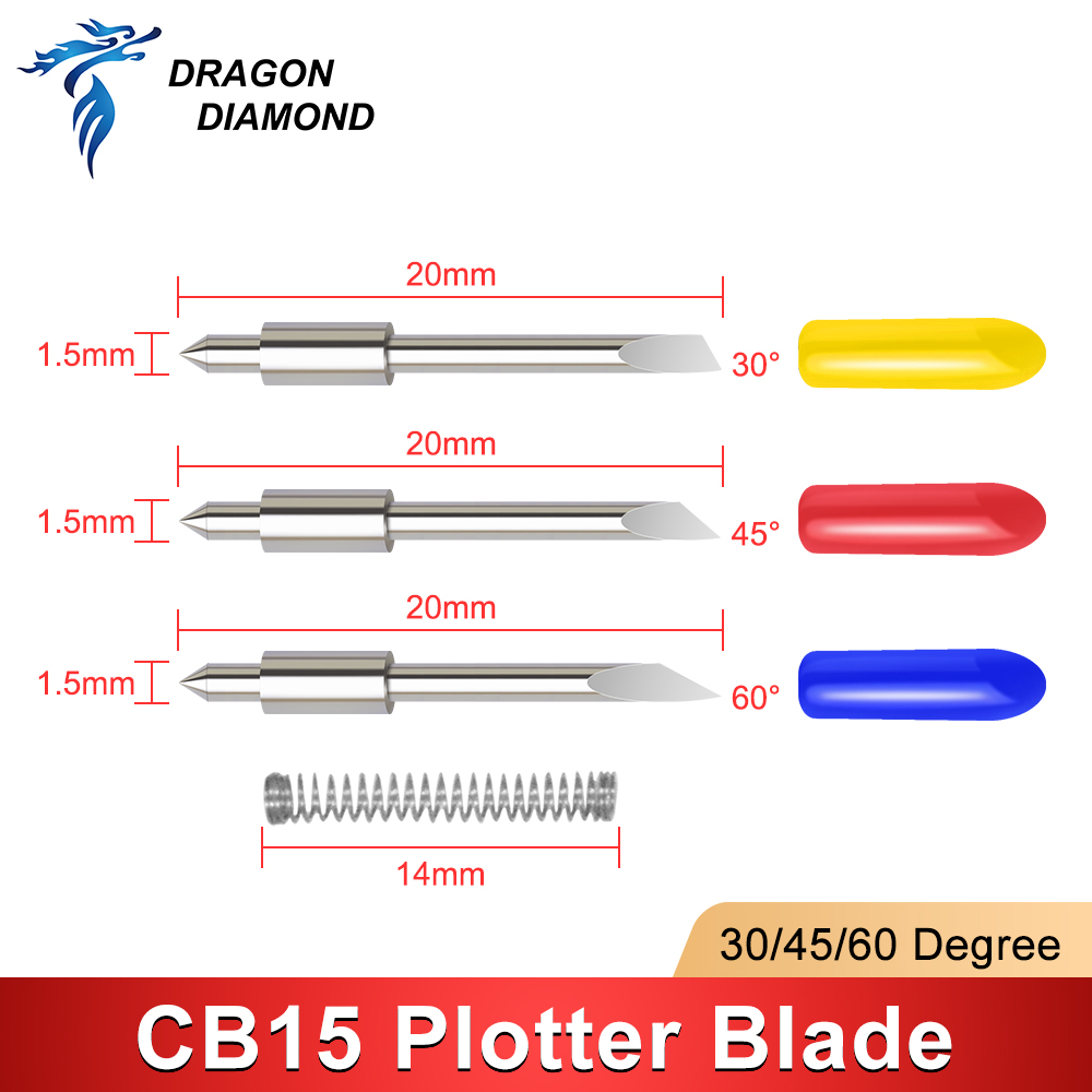 DRAGON DIAMOND 5 STKS 30/45/60 - Cutting Plotter Blade recensie en prijs