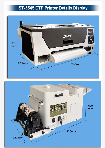Desktop A3 DTF-printer met enk - Commercial Dtf Printing Machine recensie en prijs
