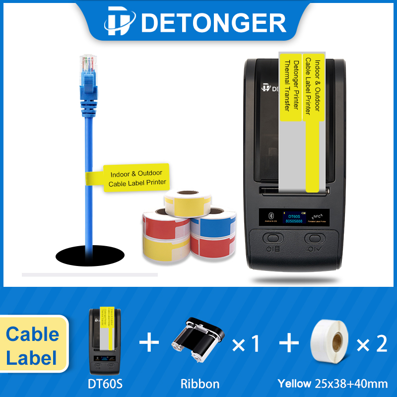 Detonger DT60S Draagbare Therm - Commercial Ribbon Printing Machine recensie en prijs
