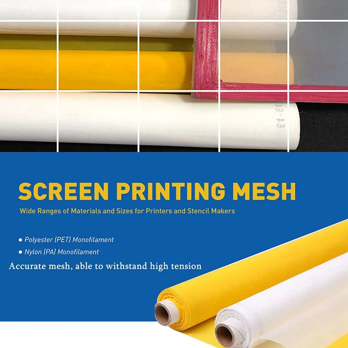 3 meter 127 cm zeefdrukgaas wi - Commercial Printing Supplies recensie en prijs